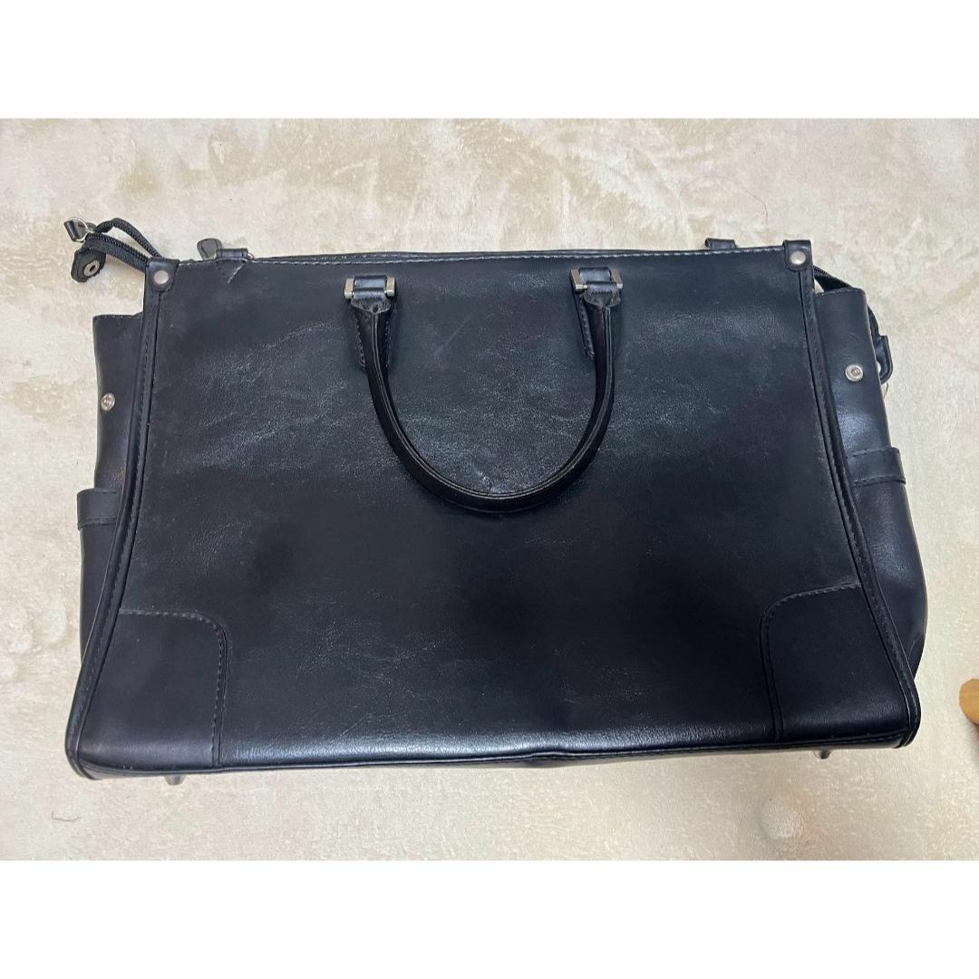 神戸リベラル ビジネスバッグ メンズ A4サイズ（ブラック）送料込み メンズのバッグ(ビジネスバッグ)の商品写真