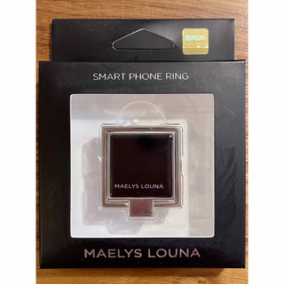 MAELYS LOUNA - 新品未開封 マエリスルーナ スマートフォンリング スマホスタンド ブラック