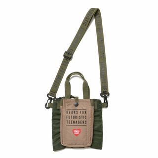 HUMAN MADE - HUMAN MADE MINI HELMET BAG (OLIVE DRAB)