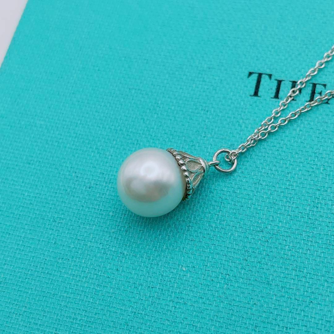 Tiffany & Co.(ティファニー)の【極美品】Tiffany & Co. ネックレス　ジークフェルド　パール　真珠 レディースのアクセサリー(ネックレス)の商品写真