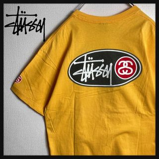 ステューシー(STUSSY)の【美品】ステューシー　ビッグロゴ　Tシャツ　人気Lサイズ　即完モデル　ストリート(Tシャツ/カットソー(半袖/袖なし))