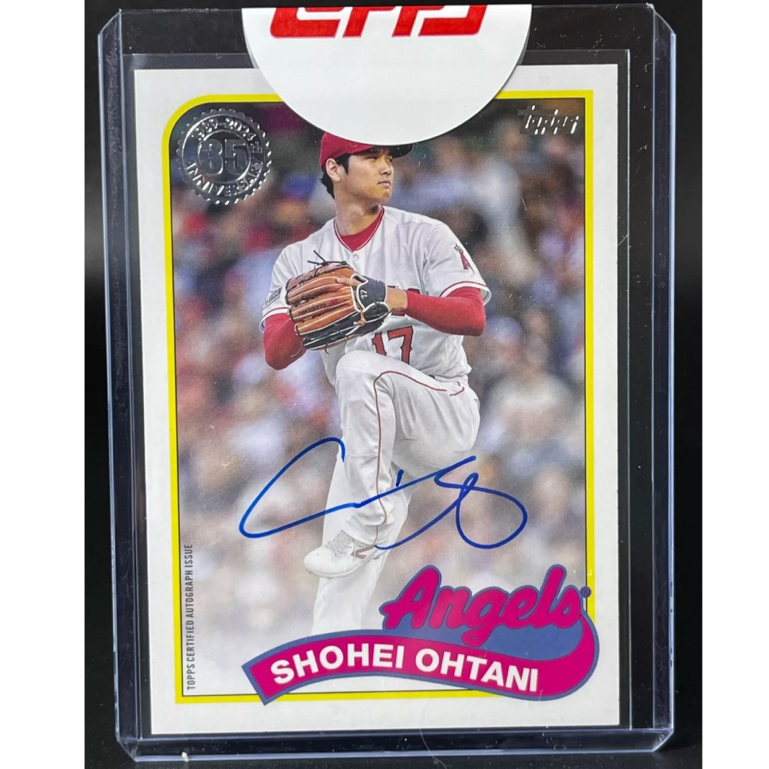 Topps(トップス)の2024 Topps Baseball 大谷翔平 直筆サインカード  1989 エンタメ/ホビーのタレントグッズ(スポーツ選手)の商品写真