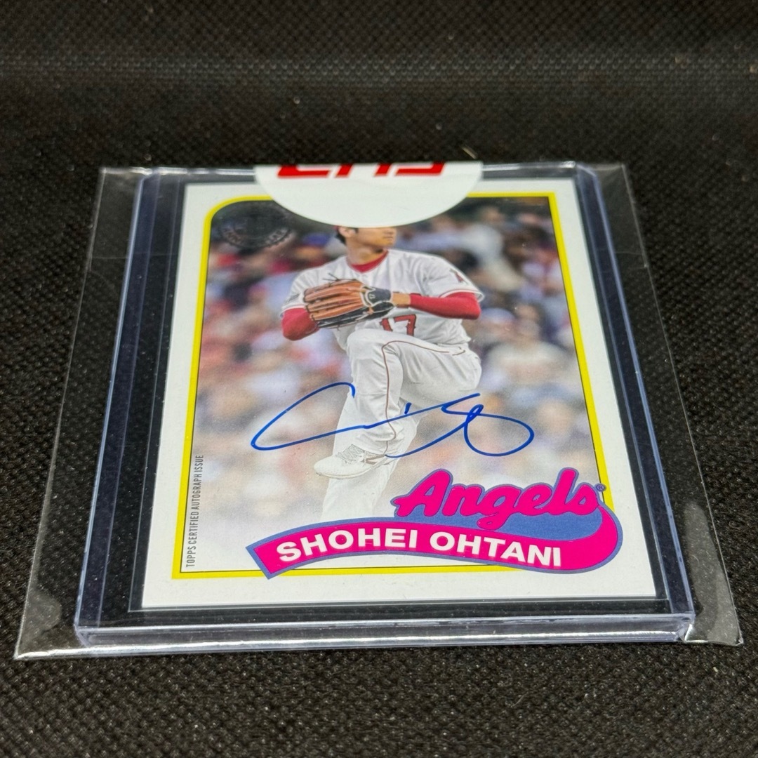 Topps(トップス)の2024 Topps Baseball 大谷翔平 直筆サインカード  1989 エンタメ/ホビーのタレントグッズ(スポーツ選手)の商品写真