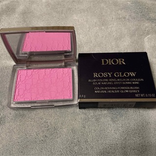 ディオール(Dior)のディオール Dior バックステージ ロージーグロウ001 ピンク チーク(フェイスカラー)