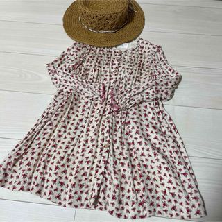 ザラ(ZARA)のZARA 花柄ワンピース 110cm(ワンピース)