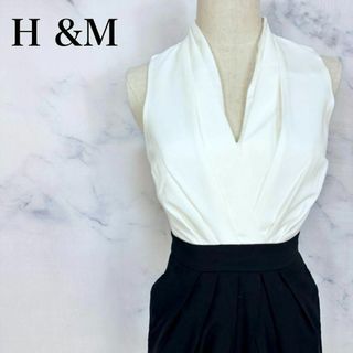 H&M - 【未使用】H &M エイチアンドエム　ノースリーブワンピース