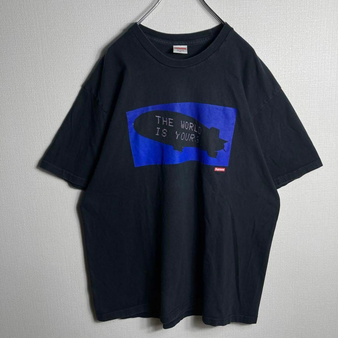 Supreme(シュプリーム)の【希少XLサイズ】シュプリーム　ワンポイントロゴ入り定番カラーTシャツ メンズのトップス(Tシャツ/カットソー(半袖/袖なし))の商品写真