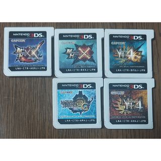 ニンテンドー3DS(ニンテンドー3DS)のモンスターハンター ダブルクロス まとめ売り(家庭用ゲームソフト)