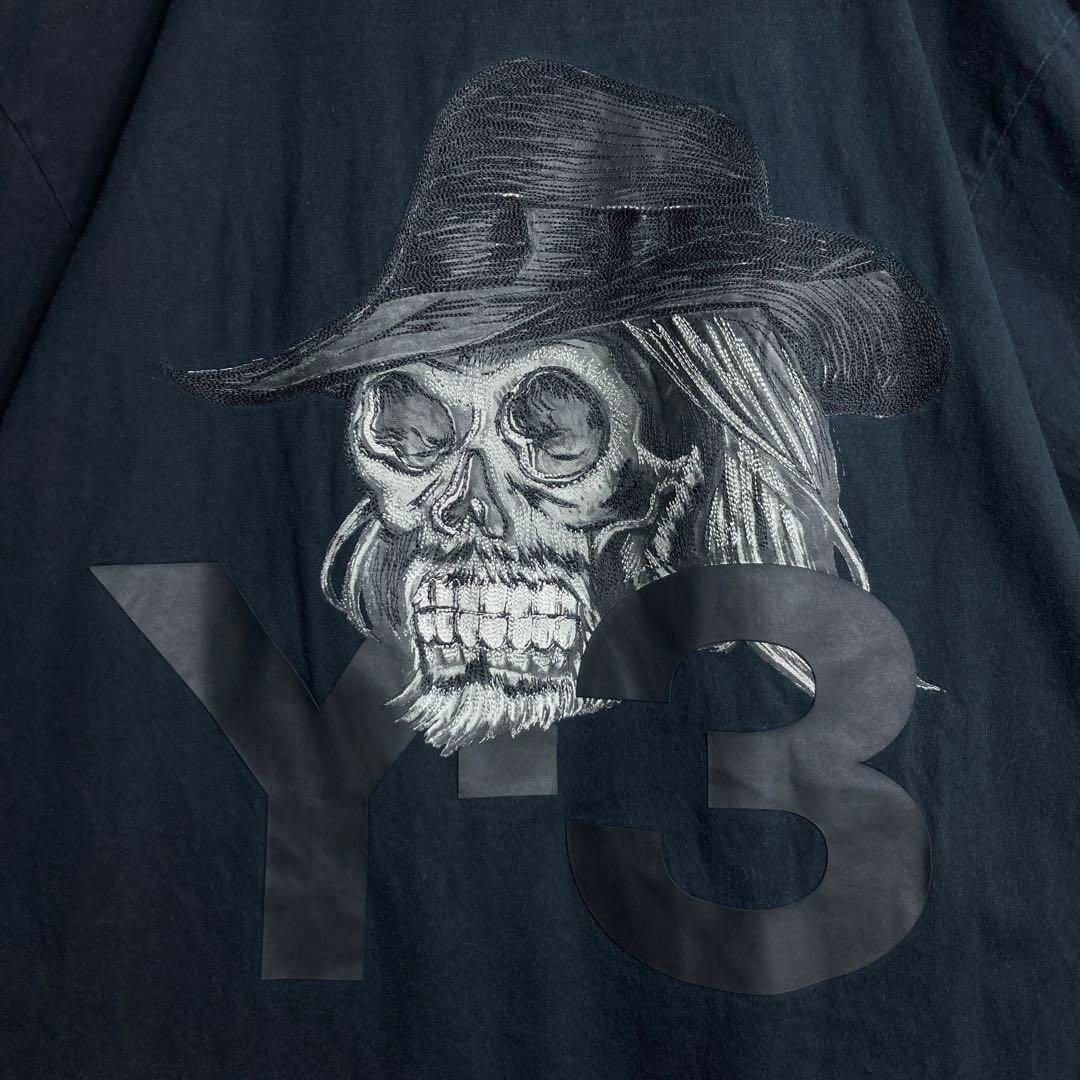 Y-3(ワイスリー)の【即完モデル】Y-3　ロゴ刺繍　Tシャツ　yohjiyamamoto　スカル メンズのトップス(Tシャツ/カットソー(半袖/袖なし))の商品写真