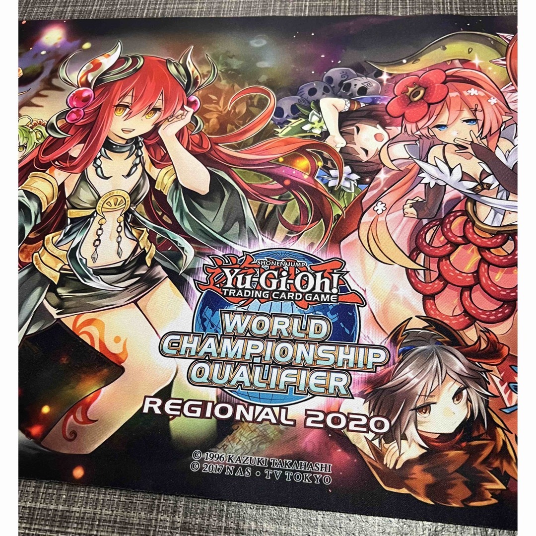 遊戯王プレイマット WCQ2020蟲惑魔 エンタメ/ホビーのトレーディングカード(カードサプライ/アクセサリ)の商品写真