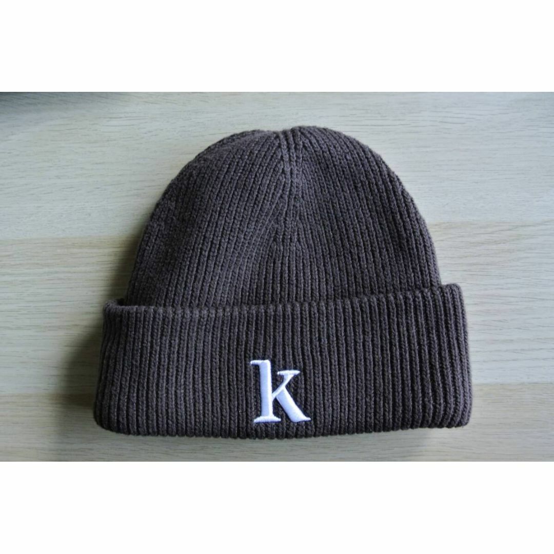 Kith Serif K Cotton Beanie　キス　ニット帽 ビーニー メンズの帽子(ニット帽/ビーニー)の商品写真