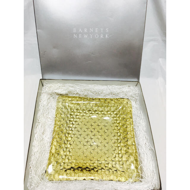 BARNEYS NEW YORK - バーニーズニューヨーク スクエアガラス BARNEYS NEW YORK - バーニーズニューヨーク スクエアガラス