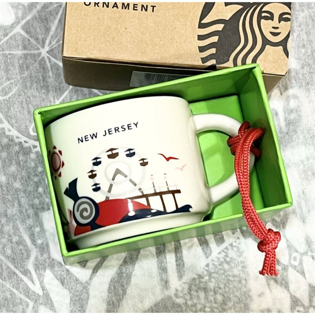 Starbucks Coffee(スターバックスコーヒー)のスターバックス　You are here  マグ　ニュージャージー　(USA) インテリア/住まい/日用品のキッチン/食器(食器)の商品写真