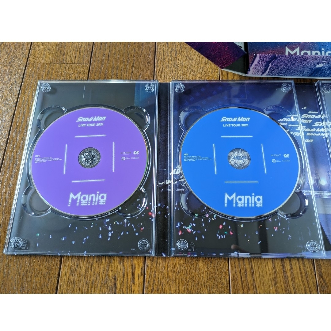 Snow Man(スノーマン)のSnowman/LIVE TOUR 2021 Mania 初回盤DVD エンタメ/ホビーのCD(ポップス/ロック(邦楽))の商品写真