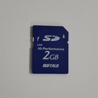 SDカード 2GB    BUFFALO   中古品