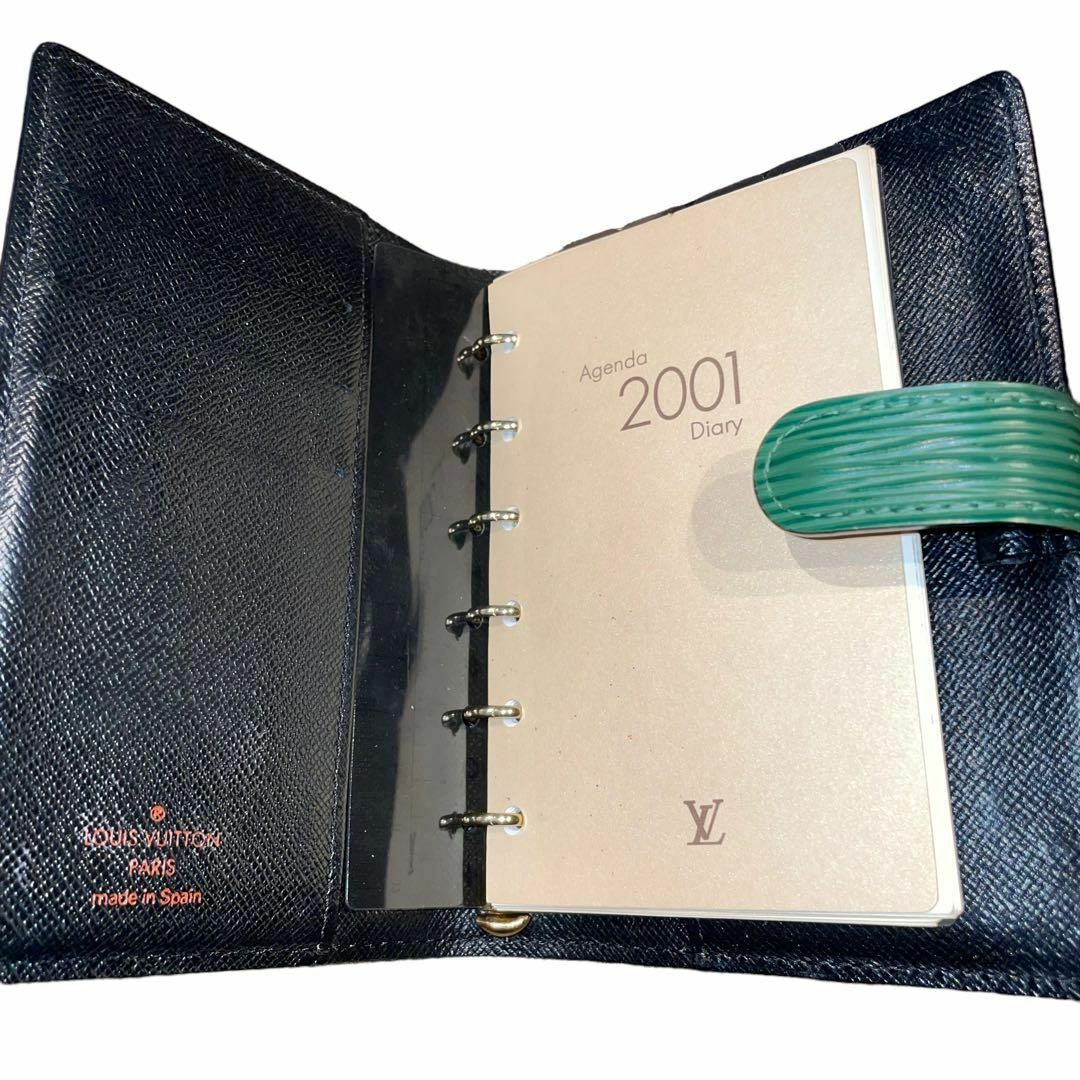 LOUIS VUITTON(ルイヴィトン)の即日発送 LOUIS VUITTON R20054 手帳 緑 エピ レザー レディースのファッション小物(その他)の商品写真