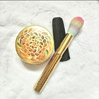 ゲラン(GUERLAIN)の〈中古品〉GUERLAIN　メテオリットビーユ　フェイスパウダー&ブラシ(フェイスパウダー)