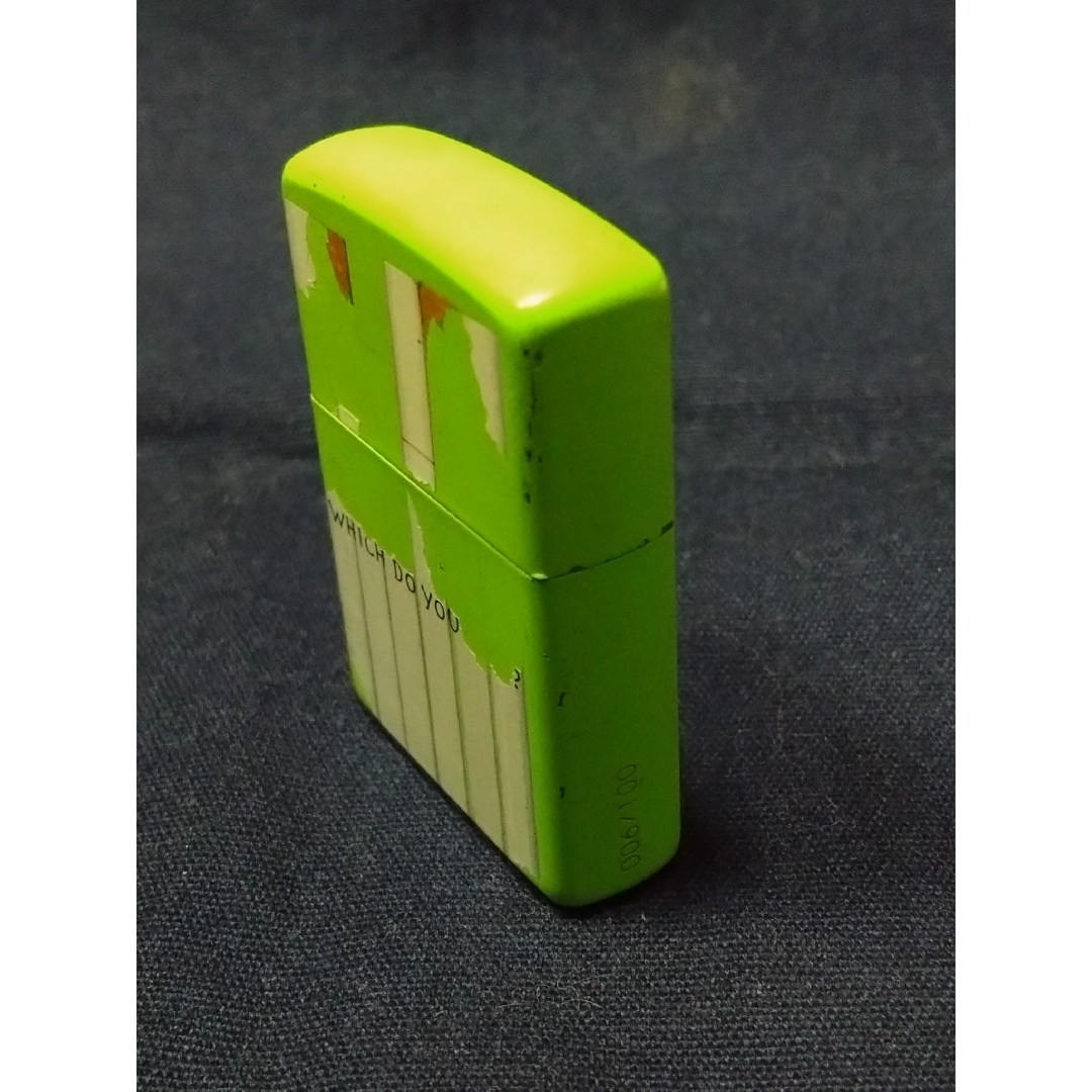 ZIPPO(ジッポー)のwhich do you グリーンZIPPO2009 メンズのファッション小物(タバコグッズ)の商品写真