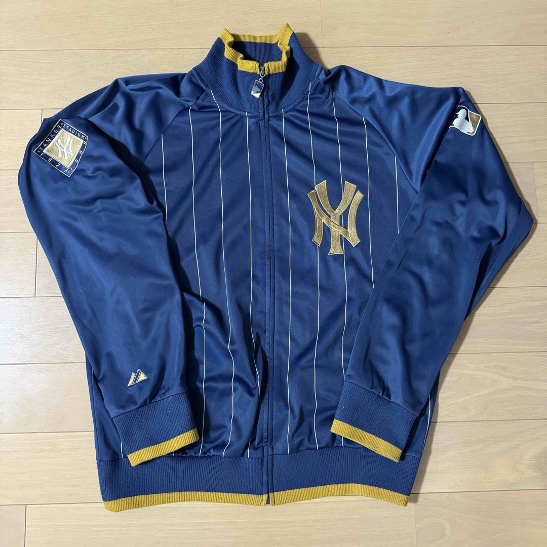 Majestic(マジェスティック)の00s New York Yankees Track Jacket メンズのトップス(ジャージ)の商品写真