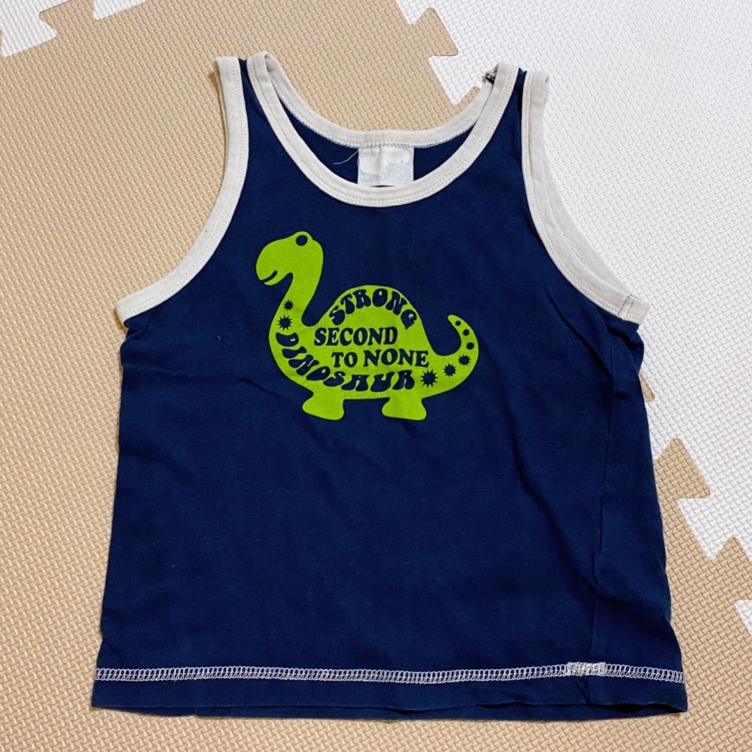 mikihouse(ミキハウス)のランニング　シャツ  セット キッズ/ベビー/マタニティのキッズ服男の子用(90cm~)(Tシャツ/カットソー)の商品写真