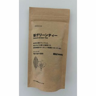 MUJI (無印良品) - 無印良品　桜グリーンティー　ティーバッグ　1.6g×10袋