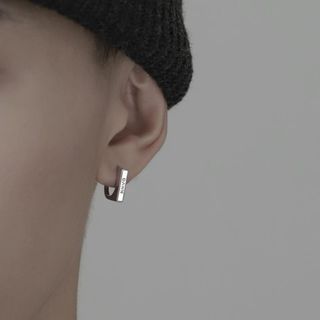 【新品】ピアス リングピアス フープ シルバー ユニセックス ストリート 韓国