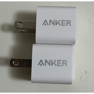 アンカー(Anker)のAnker PowerPort III Nano 20W 2個セット 急速充電器(バッテリー/充電器)