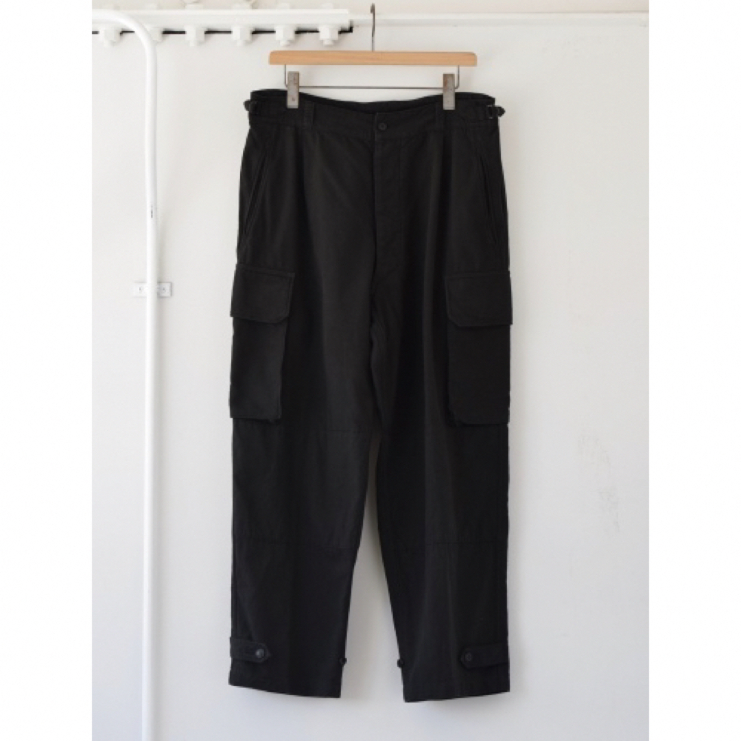 【COMOLI】22SS ブラック6ポケットパンツ 2 【COMOLI】22SS ブラック6ポケットパンツ 2