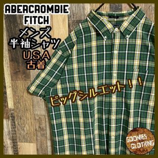 アバクロンビーアンドフィッチ(Abercrombie&Fitch)のアバクロンビー＆フィッチ アバクロ チェック シャツ ボタンダウン USA古着(シャツ)