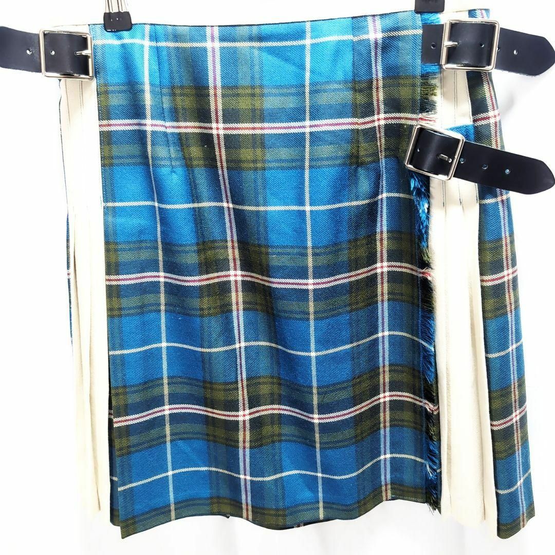 O'NEIL of DUBLIN(オニールオブダブリン)の【美品】O'NEIL OF DUBLIN プリーツ チェック  スカート レディースのスカート(ひざ丈スカート)の商品写真