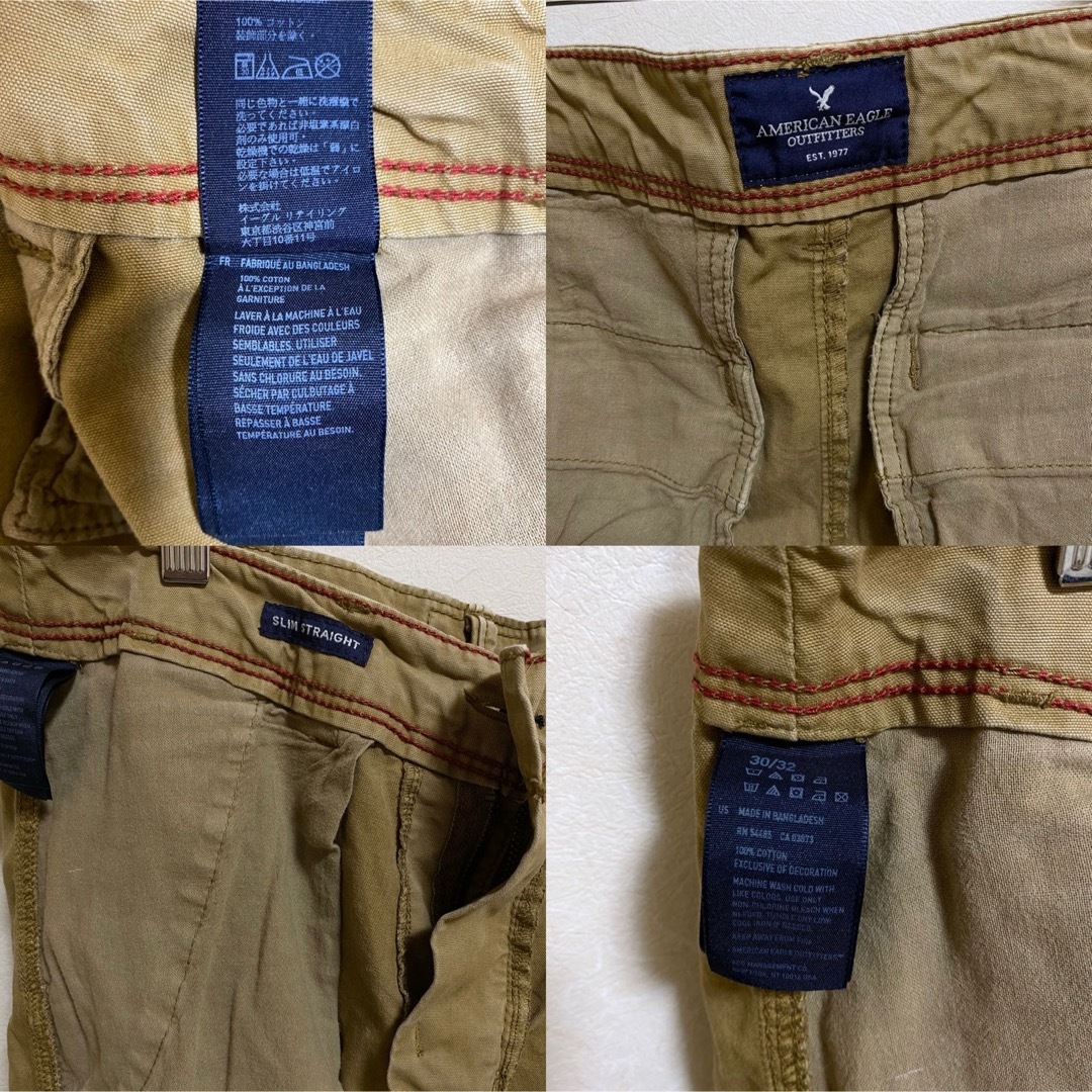 American Eagle(アメリカンイーグル)のアメリカンイーグル／W30×L32／スリム／カーゴパンツ メンズのパンツ(デニム/ジーンズ)の商品写真