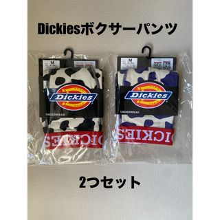 ディッキーズ(Dickies)のボクサーパンツ ディッキーズ　 サイズM 2つセット　ブラック&ブルー(ボクサーパンツ)