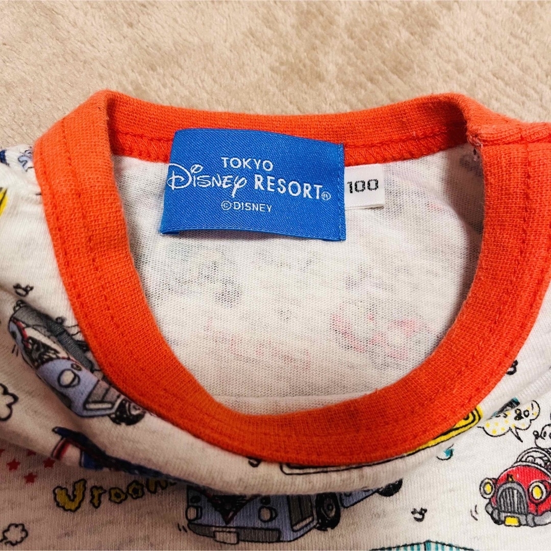 Disney(ディズニー)のディズニーリゾート　パークTシャツ　100サイズ キッズ/ベビー/マタニティのキッズ服男の子用(90cm~)(Tシャツ/カットソー)の商品写真