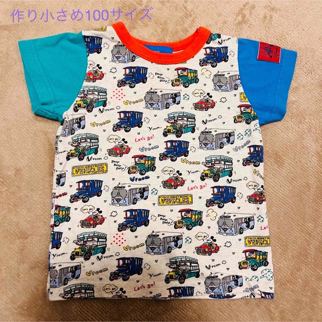 Disney(ディズニー)のディズニーリゾート　パークTシャツ　100サイズ キッズ/ベビー/マタニティのキッズ服男の子用(90cm~)(Tシャツ/カットソー)の商品写真