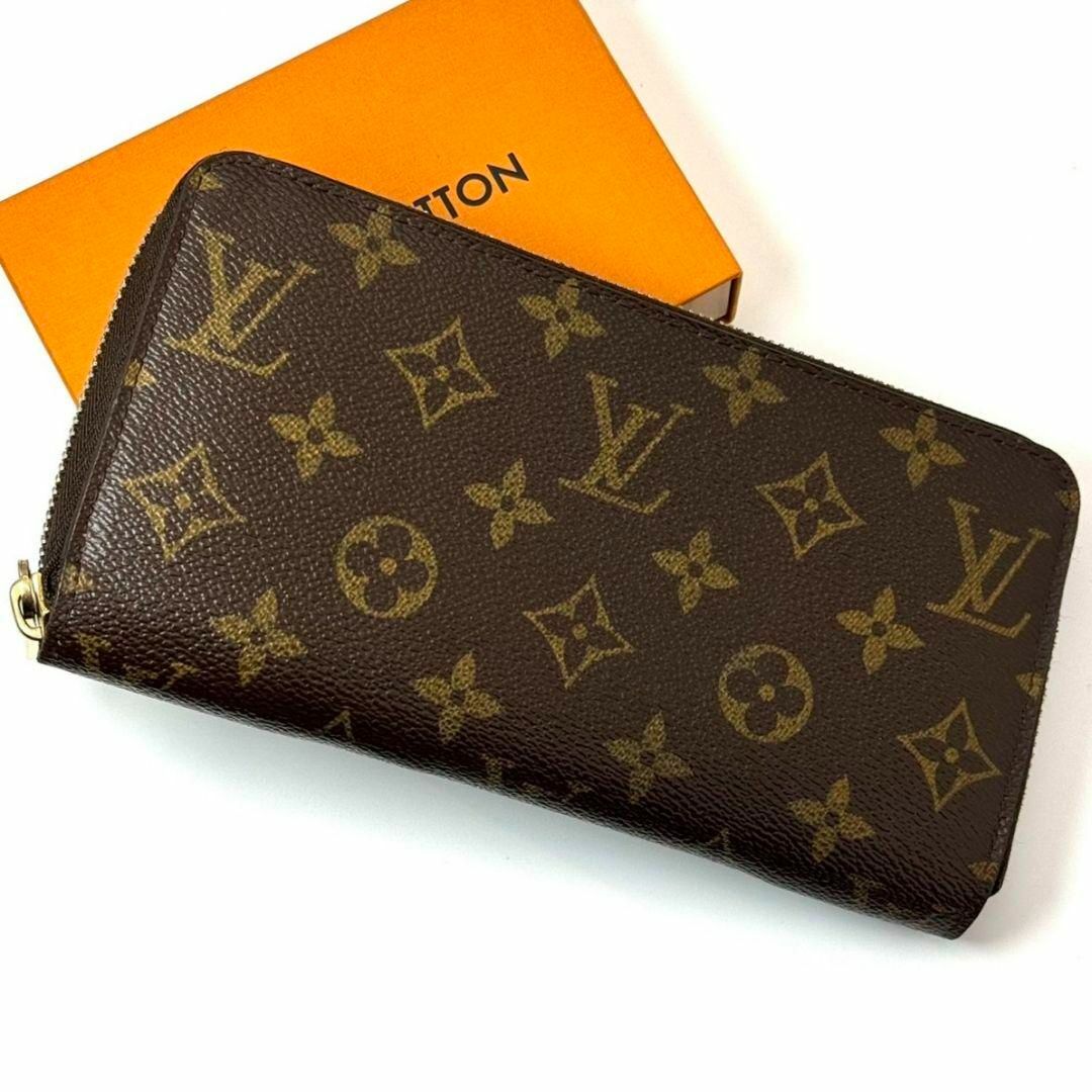 LOUIS VUITTON(ルイヴィトン)の美品 良品 ルイヴィトン モノグラム ジッピーウォレット ラウンドファスナー レディースのファッション小物(財布)の商品写真