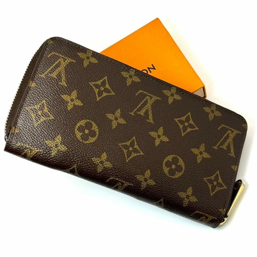 LOUIS VUITTON(ルイヴィトン)の美品 良品 ルイヴィトン モノグラム ジッピーウォレット ラウンドファスナー レディースのファッション小物(財布)の商品写真