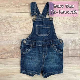 ベビーギャップ(babyGAP)のbaby GAP デニム サロペットオーバーオール　80サイズ(パンツ)