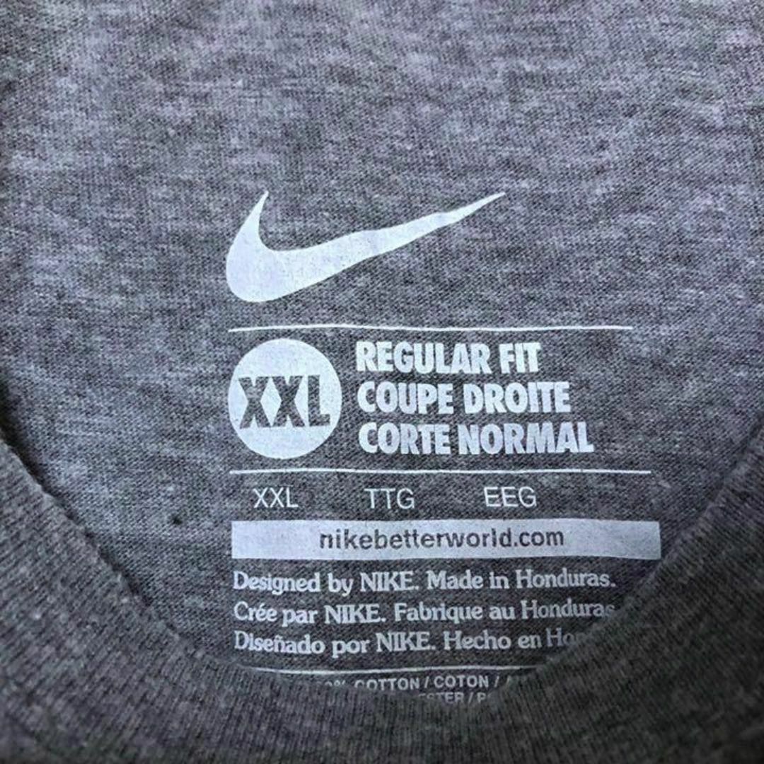 NIKE(ナイキ)のグレー ジャイアンツ ナイキ USA古着 90s メジャー 半袖 Tシャツ 野球 メンズのトップス(Tシャツ/カットソー(半袖/袖なし))の商品写真