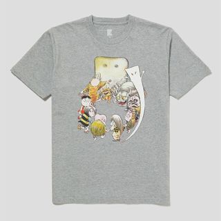 グラニフ(Design Tshirts Store graniph)の新品未使用！グラニフ ゲゲゲの鬼太郎 水木しげる 妖怪の輪 Tシャツ XLサイズ(Tシャツ/カットソー(半袖/袖なし))