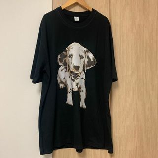 「新品」男女兼用　半袖　Tシャツ　いぬ　大きいサイズ　綿100％　3XL(Tシャツ(半袖/袖なし))