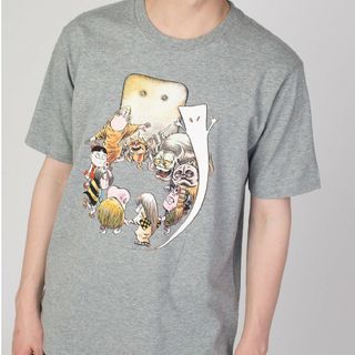 グラニフ(Design Tshirts Store graniph)の新品未使用！グラニフ ゲゲゲの鬼太郎 水木しげる 妖怪の輪 Tシャツ XLサイズ(Tシャツ/カットソー(半袖/袖なし))