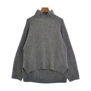 emmi atelier エミアトリエ ニット・セーター 0(XS位) グレー 【古着】【中古】