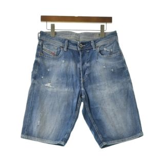 ディーゼル(DIESEL)のDIESEL ディーゼル ショートパンツ 30(M位) 水色 【古着】【中古】(ショートパンツ)