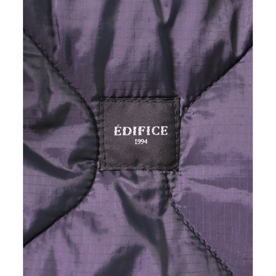 EDIFICE(エディフィス)のEDIFICE エディフィス ミリタリーブルゾン L 黒 【古着】【中古】 メンズのジャケット/アウター(ミリタリージャケット)の商品写真