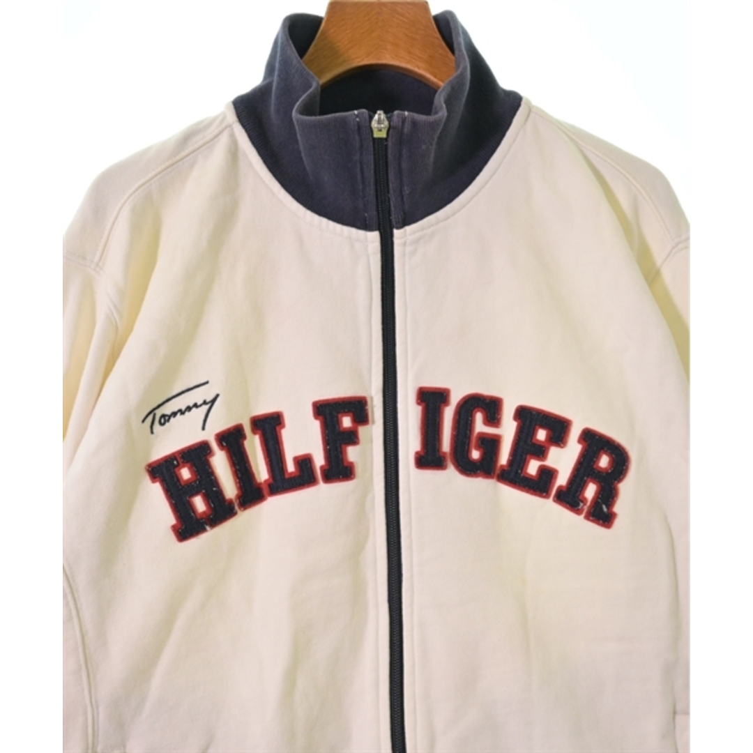 TOMMY HILFIGER(トミーヒルフィガー)のTOMMY HILFIGER トミーヒルフィガー ブルゾン M 白x紺 【古着】【中古】 メンズのジャケット/アウター(その他)の商品写真