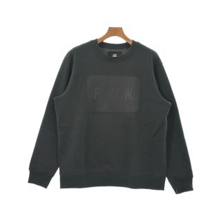 G-STAR RAW - G-STAR RAW ジースターロー スウェット XL 黒 【古着】【中古】