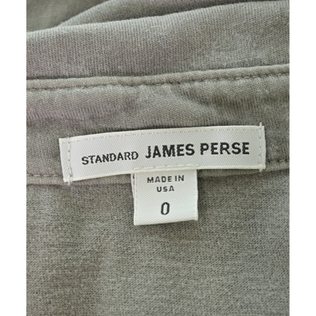 JAMES PERSE(ジェームスパース)のJAMES PERSE ジェームスパース ポロシャツ 0(XS位) グレー 【古着】【中古】 メンズのトップス(ポロシャツ)の商品写真