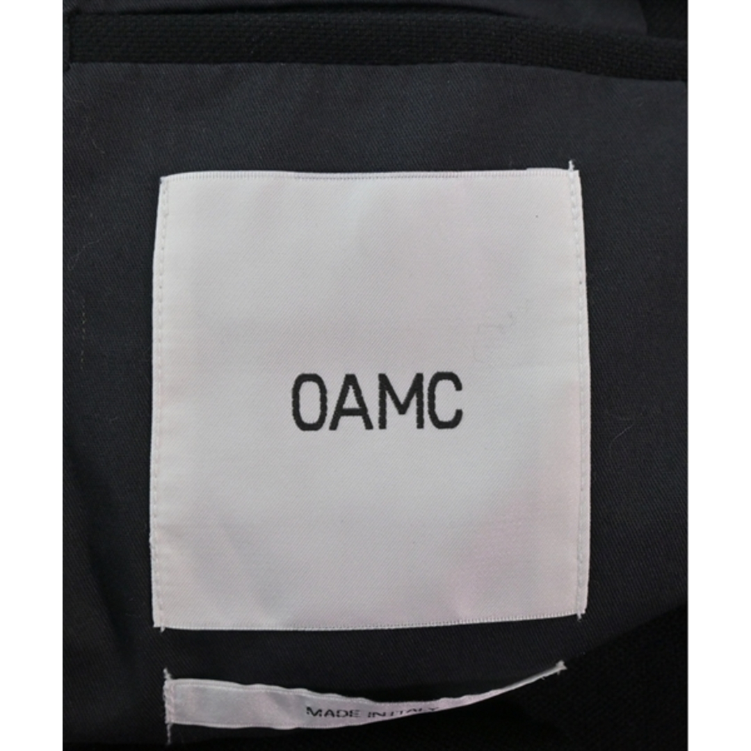 OAMC(オーエーエムシー)のOAMC オーエーエムシー カジュアルジャケット 44(S位) 黒 【古着】【中古】 メンズのジャケット/アウター(テーラードジャケット)の商品写真