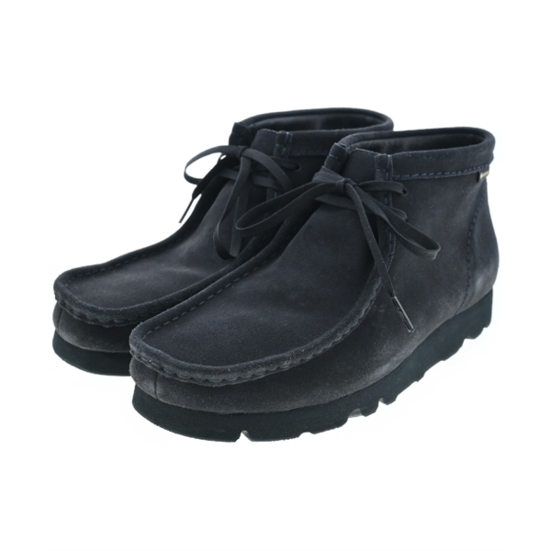 Clarks(クラークス)のclarks クラークス ブーツ 9(27cm位) 黒 【古着】【中古】 メンズの靴/シューズ(ブーツ)の商品写真