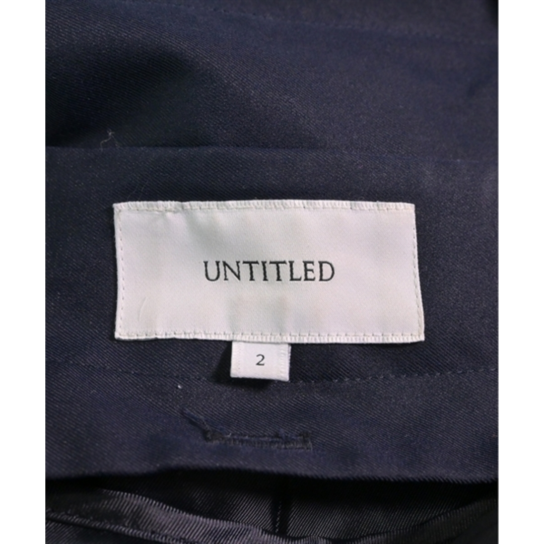 UNTITLED(アンタイトル)のUNTITLED アンタイトル コート（その他） 2(M位) 紺 【古着】【中古】 レディースのジャケット/アウター(その他)の商品写真